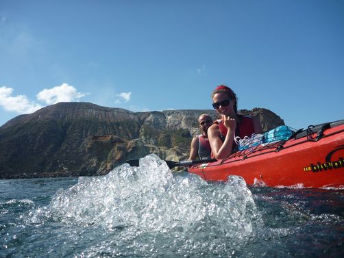 Sizilien Erlebnisreise für Familien - Sizilien Aktivreise für Familien - For Family Reisen - Liparische Inseln - Äolische Inseln - Kayaktour