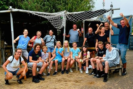 Teneriffa Familienurlaub - Teneriffa for family - Gruppenbild nach Piraten Tour