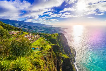 Madeira Familienreise - Madeira for family individuell - Klippen Panorama