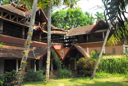 Familienreise Indien Süd - Besuch im BASIS Projektdorf - Das BASIS-Resort