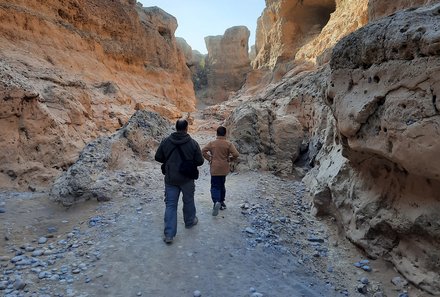 Namibia Familienurlaub - Namibia Family & Teens - Spaziergang durch Sesriem Canyon