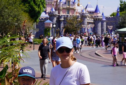 USA Südwesten mit Kindern - USA for family individuell - Kalifornien, Nationalparks & Las Vegas - Los Angeles - Disneyland Anaheim - Kinder vor Schloss