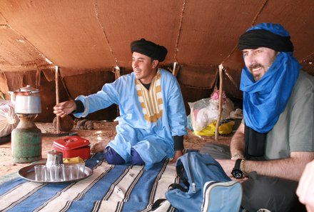 Familienreise Marokko - Marokko for family - Beduinenzelt