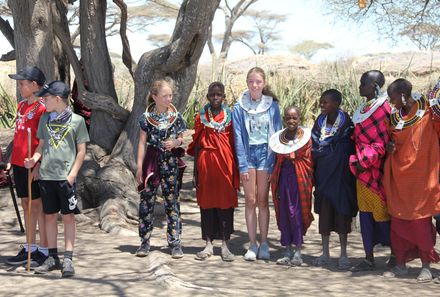 Familienreise Tansania - Tansania for family individuell - Massai-Dorf