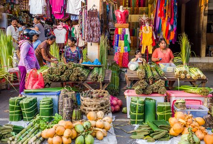 Bali Familienreise - Bali for family - Markteinkauf für den Kochkurs
