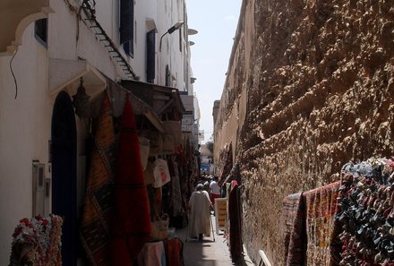 Marokko mit Kindern - Reisetipps zur Marokko Familienreise - Souk Essaouira
