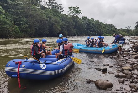 Familienreise Costa Rica - Costa Rica Family & Teens - Rafting mit Teenagern