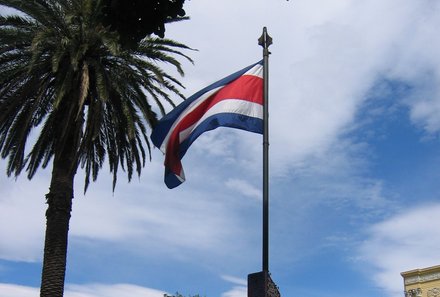 Familienreise Costa Rica - Costa Rica Family & Teens - San José Flagge 