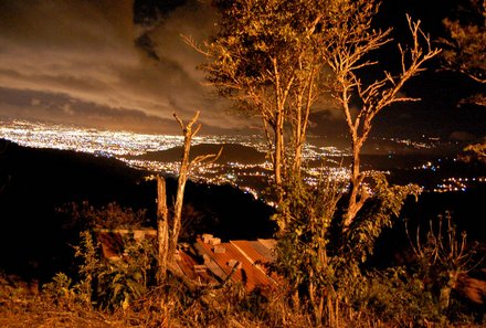 Costa Rica Familienreise - Costa Rica for family - San José bei Nacht 