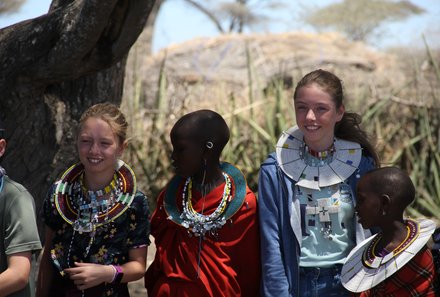 Familienreise Tansania - Tansania for family individuell - Kinder im Massai-Dorf