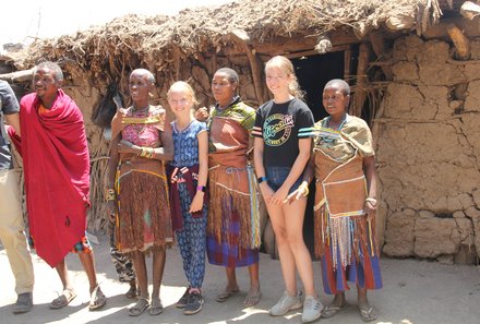 Tansania Familienreise - Tansania Family & Teens - Eyasisee - Hadzabe-Stamm mit Teens