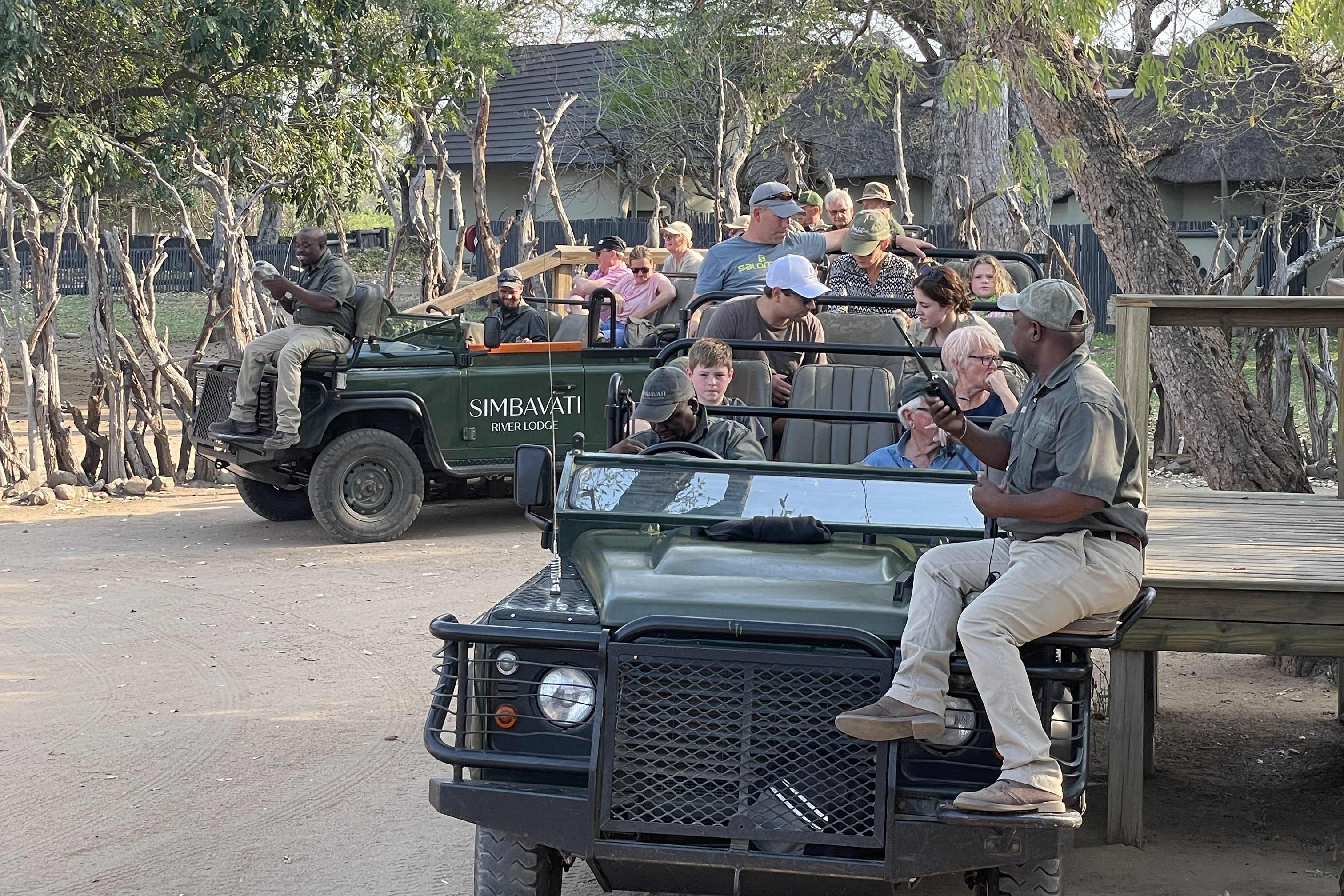 Safari mit Kinder im Jeep Krüger Nationalpark