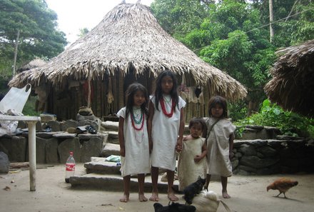 Kolumbien mit Kindern - Kolumbien for family - Kinder Tayrona NP