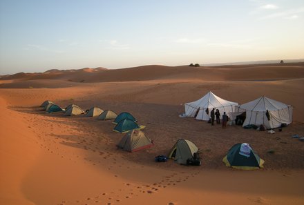 Marokko reise mit jugendlichen - Wüstencamp in marokko