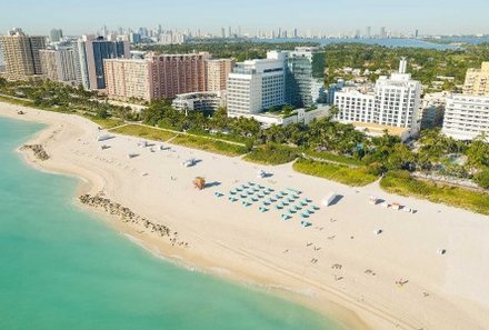 Florida Rundreise mit Kindern - The Palms Hotel & Spa Miami Beach Außenansicht