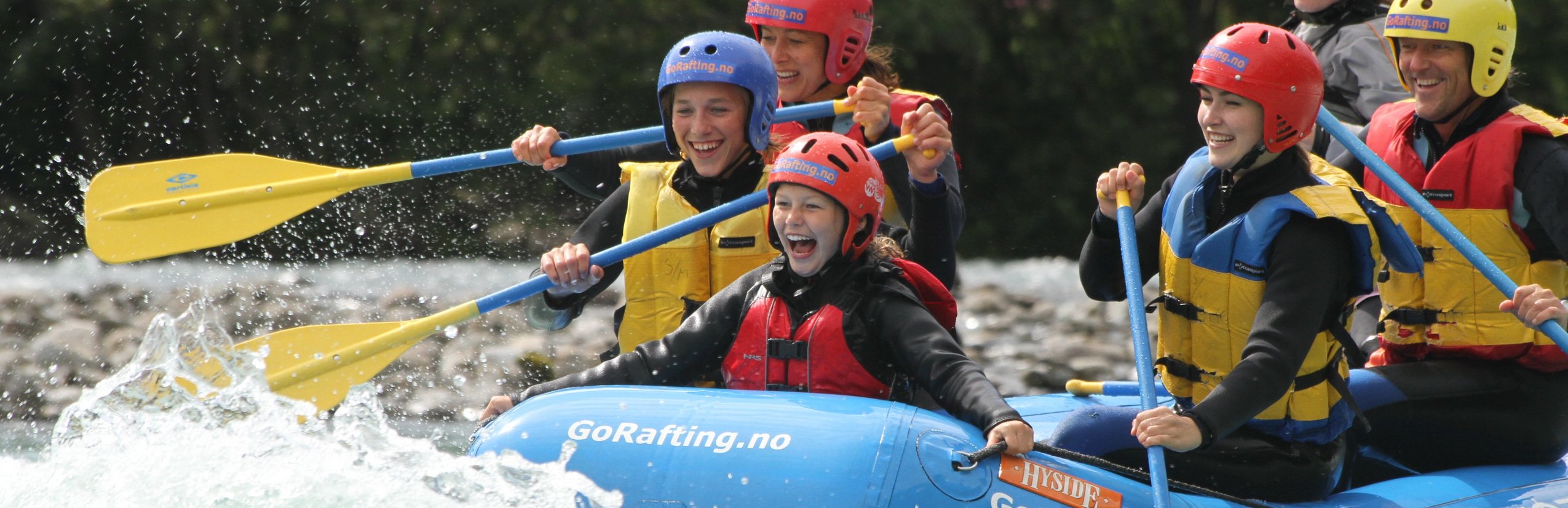 Norwegen mit Kindern - Norwegen for family - Rafting für die ganze Familie