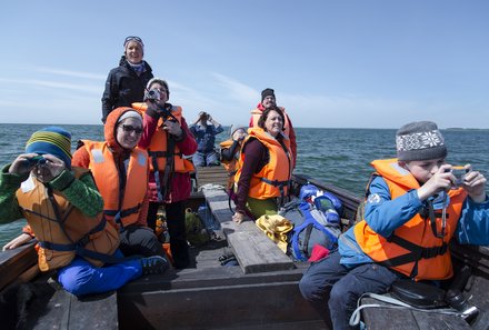 Familienreise - Estland mit Kinder -  Bootsausflug