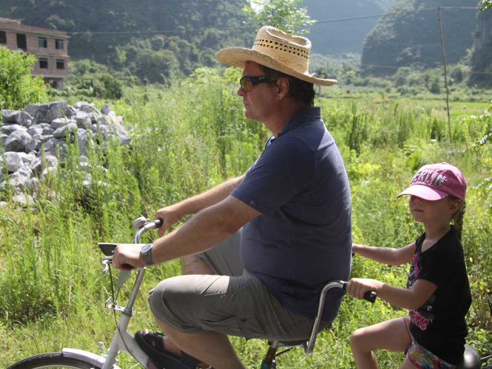 China mit Kindern  - Radtour