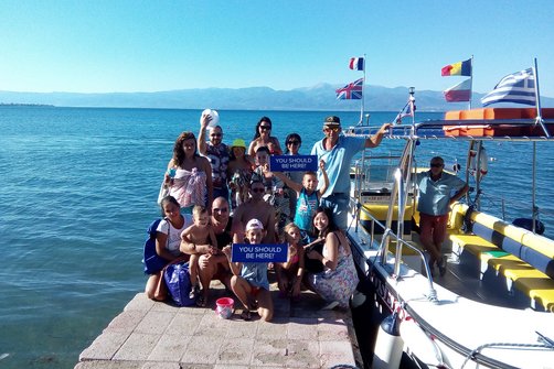 Europareisen für Familien - Griechenland Familienurlaub - Griechenland Teens - Gruppenbild