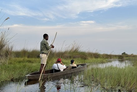 Botswana mit Kindern - Botswana Fly-In-Safari individuell - Flusssafari mit Kindern