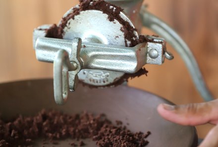 Costa Rica mit Kindern - Costa Rica for family individuell - Prozess der Schokoladenherstellung