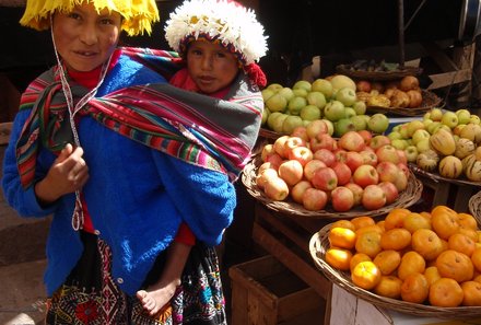 Peru mit Jugendlichen - Peru Erlebnisreise für Familien - Heiliges Tal Markt