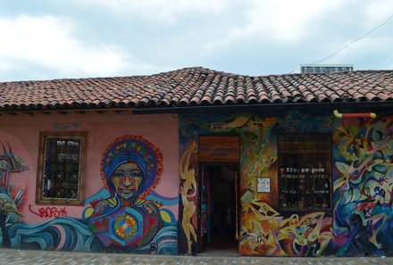 Kolumbien Familienreise - Kolumbien Family & Teens - Bogota - Graffiti